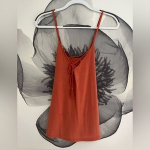 Abercrombie-Fitch burned orange camisoles size s